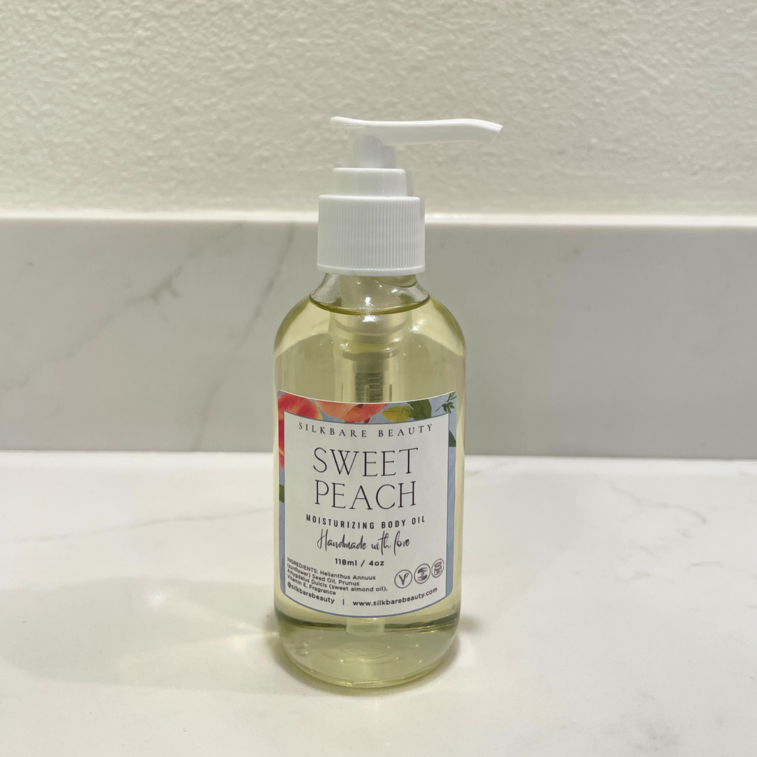 Sweet Peach Silky Body Oil